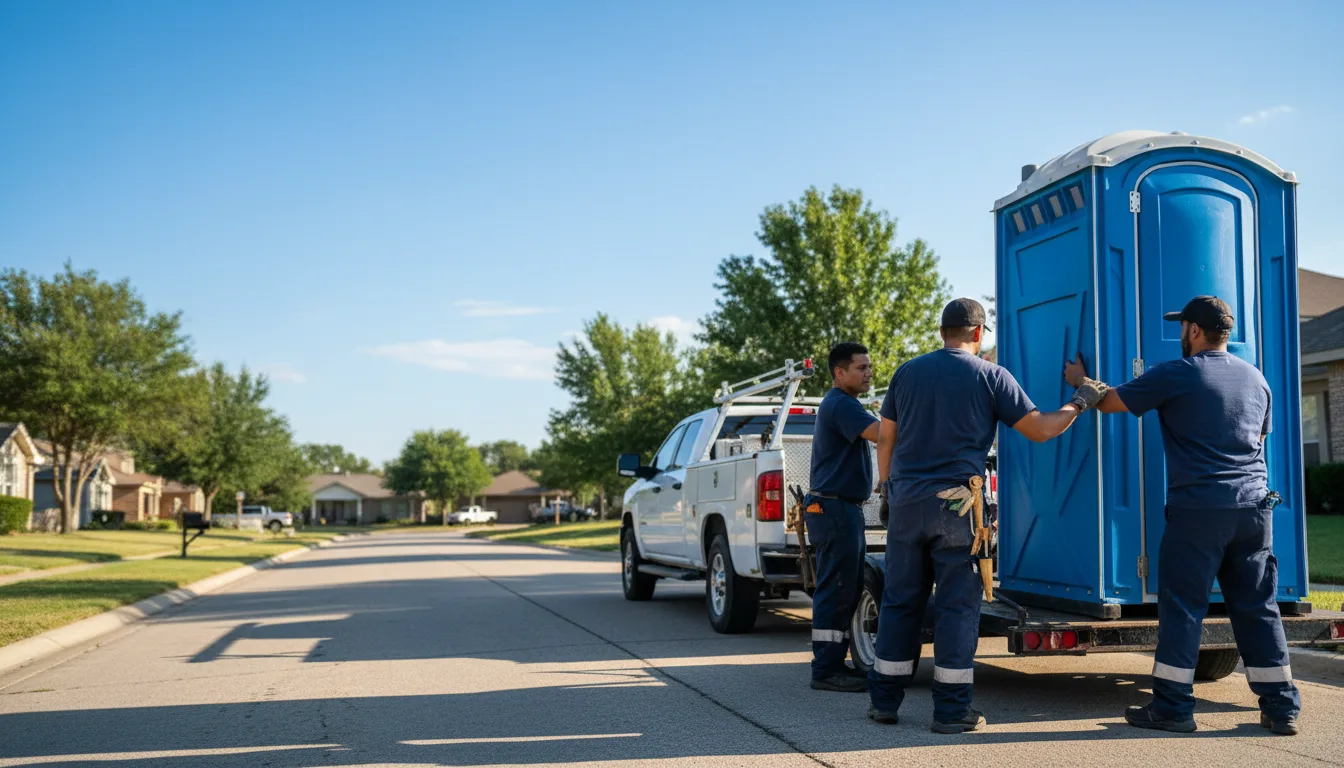 Portable Toilet Rental in Galena, KS near me